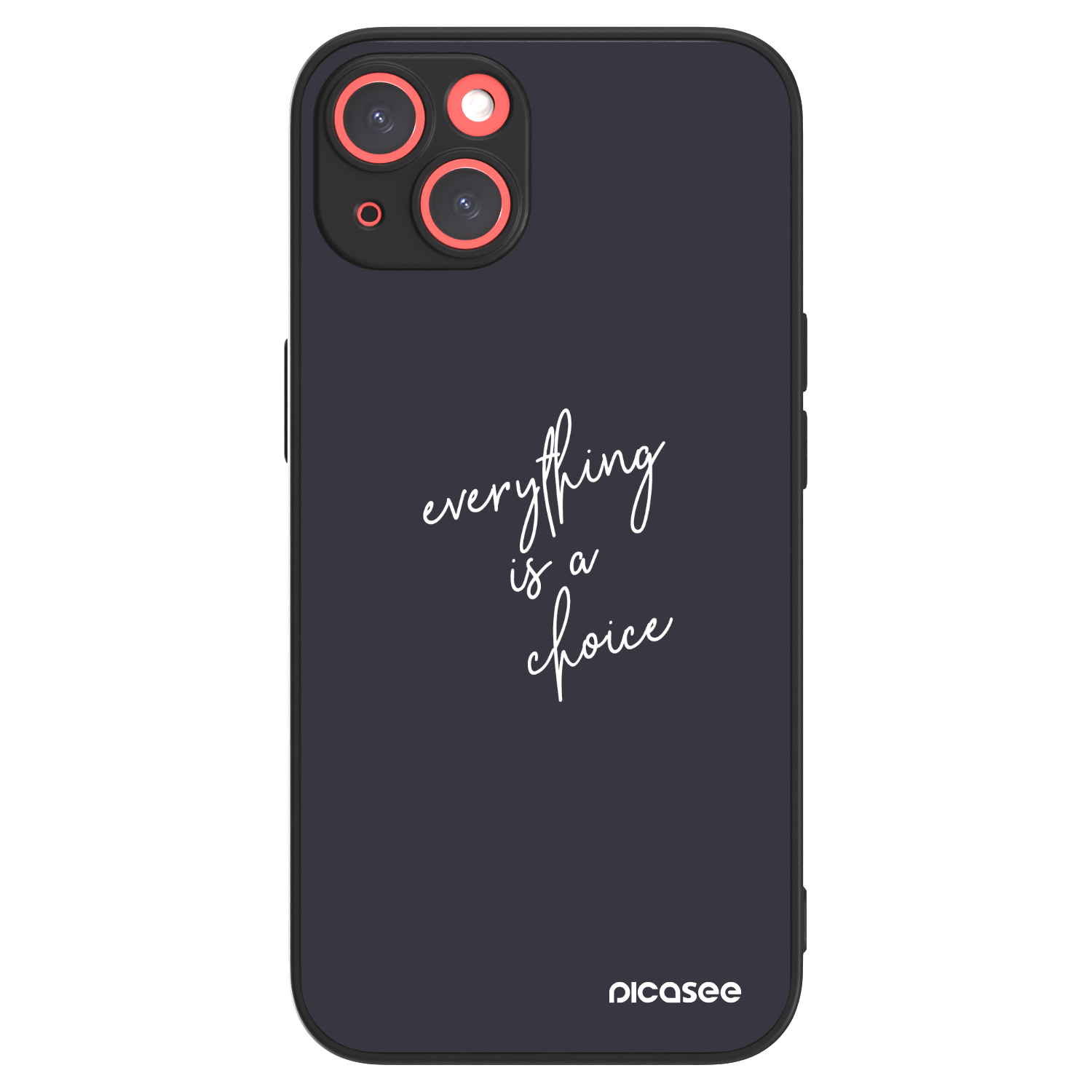 Picasee ULTIMATE CASE MagSafe für Apple iPhone 13 - Everything is a choice