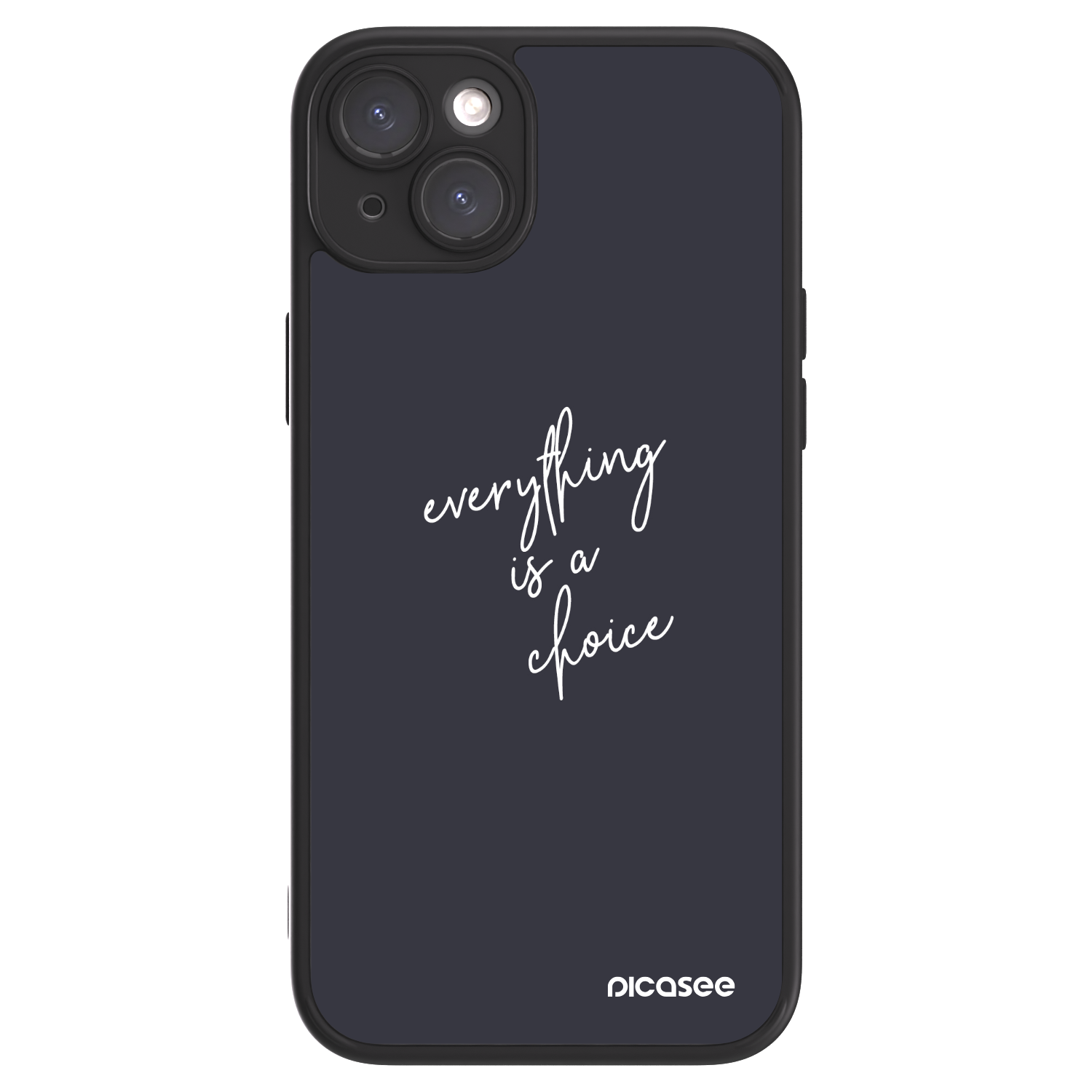 Picasee ULTIMATE CASE MagSafe für Apple iPhone 15 Plus - Everything is a choice