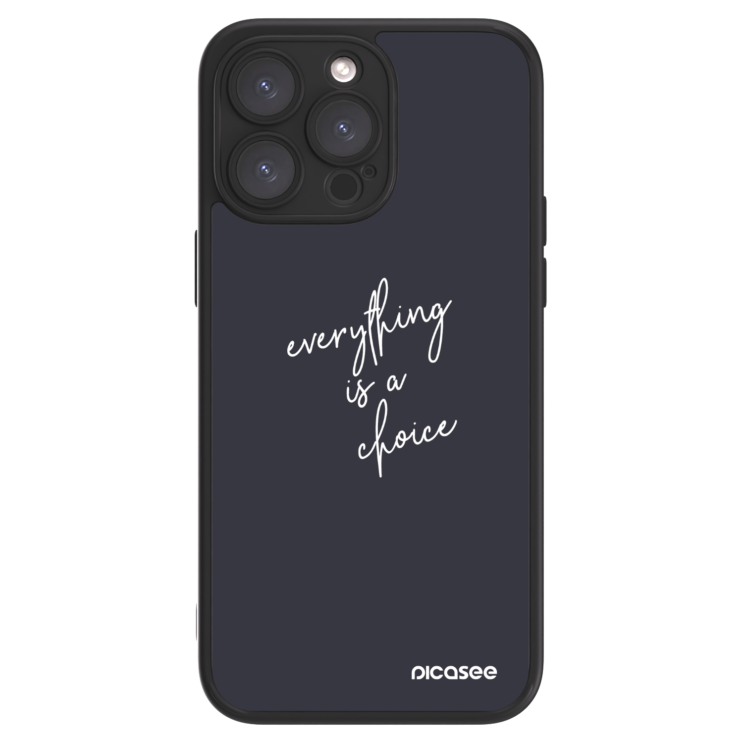 Picasee ULTIMATE CASE MagSafe für Apple iPhone 15 Pro Max - Everything is a choice