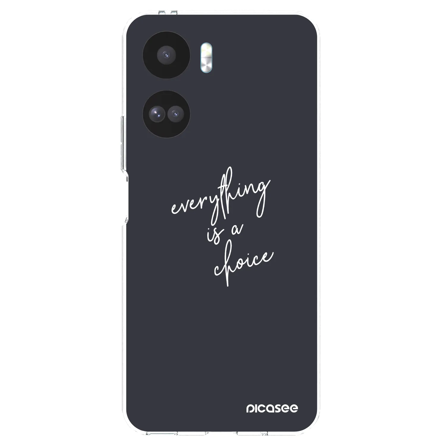 Picasee Honor 90 Lite 5G Hülle - Transparentes Silikon - Everything is a choice