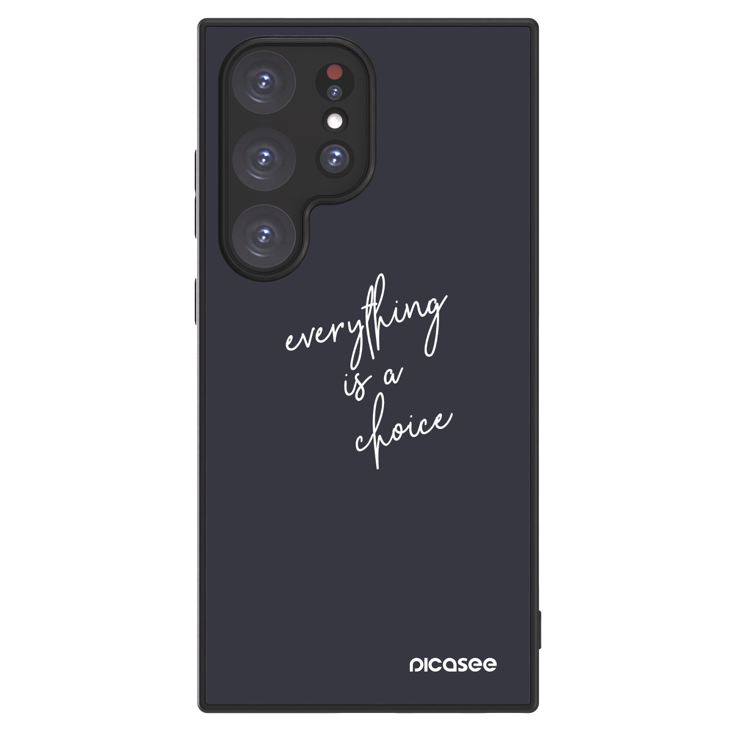 Picasee ULTIMATE CASE PowerShare für Samsung Galaxy S24 Ultra S928B 5G - Everything is a choice
