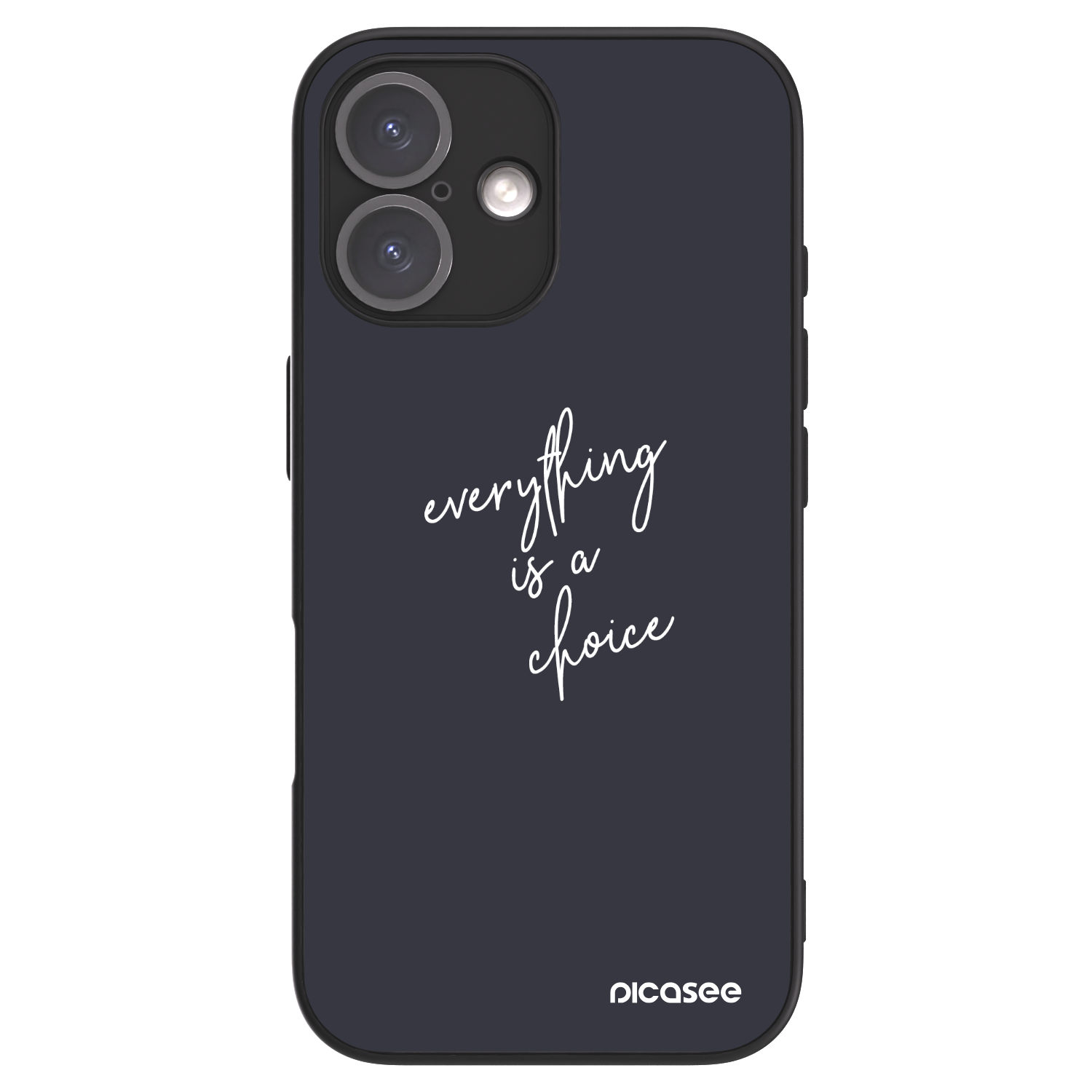 Picasee ULTIMATE CASE MagSafe für Apple iPhone 16 - Everything is a choice