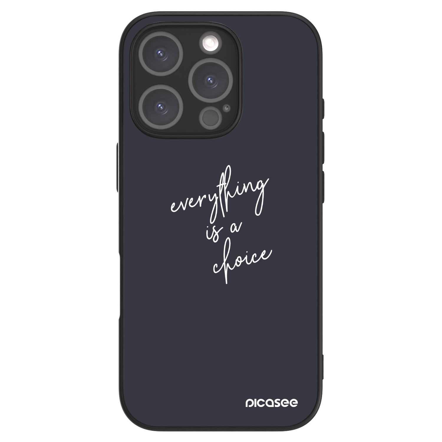 Picasee ULTIMATE CASE MagSafe für Apple iPhone 16 Pro - Everything is a choice