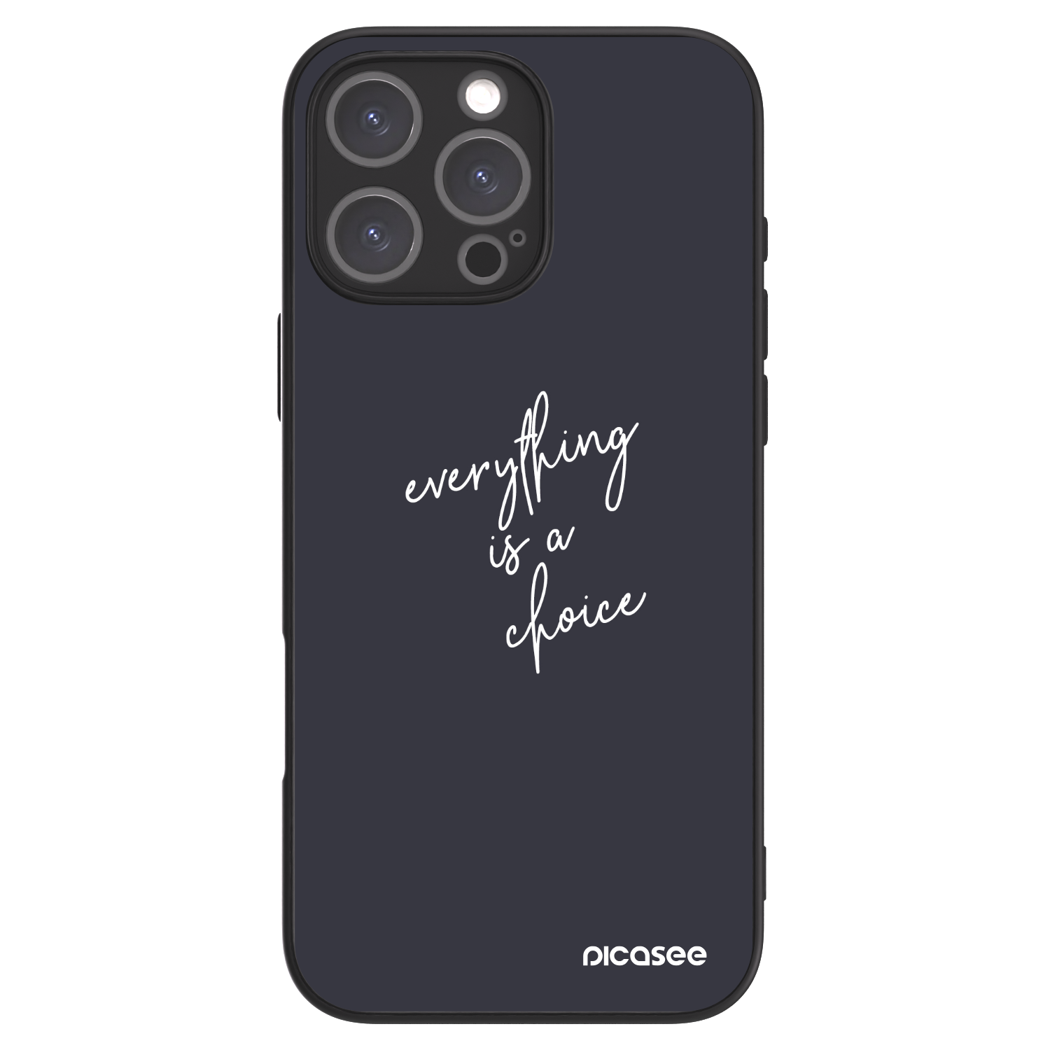 Picasee ULTIMATE CASE MagSafe für Apple iPhone 16 Pro Max - Everything is a choice