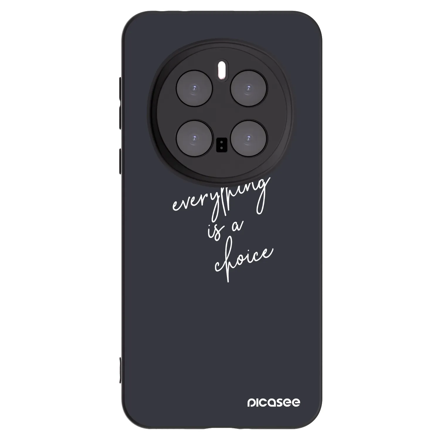 Picasee Honor Magic7 Pro 5G Hülle - Schwarzes Silikon - Everything is a choice
