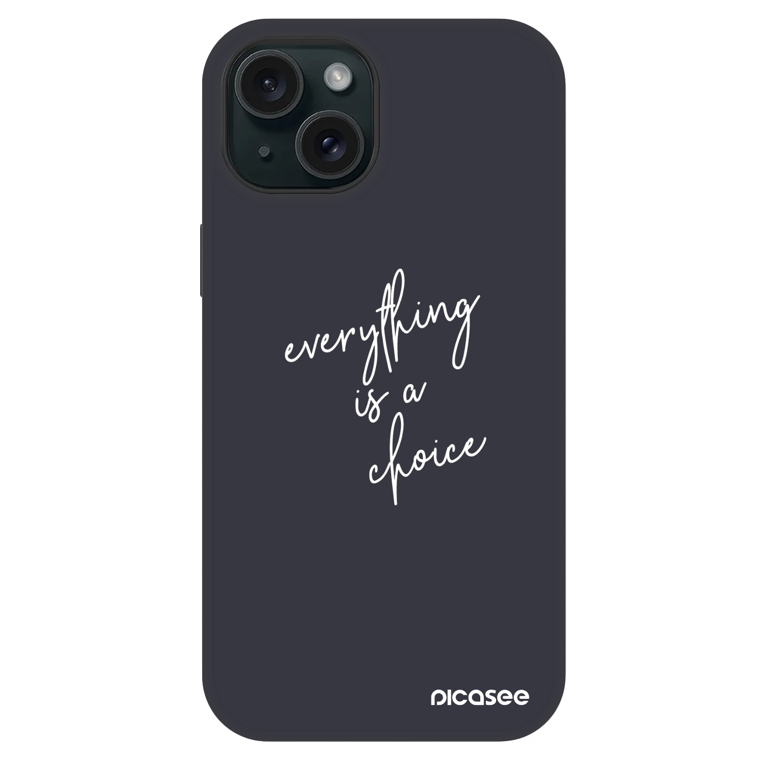 Picasee Fashion Case MagSafe für Apple iPhone 15 - Everything is a choice