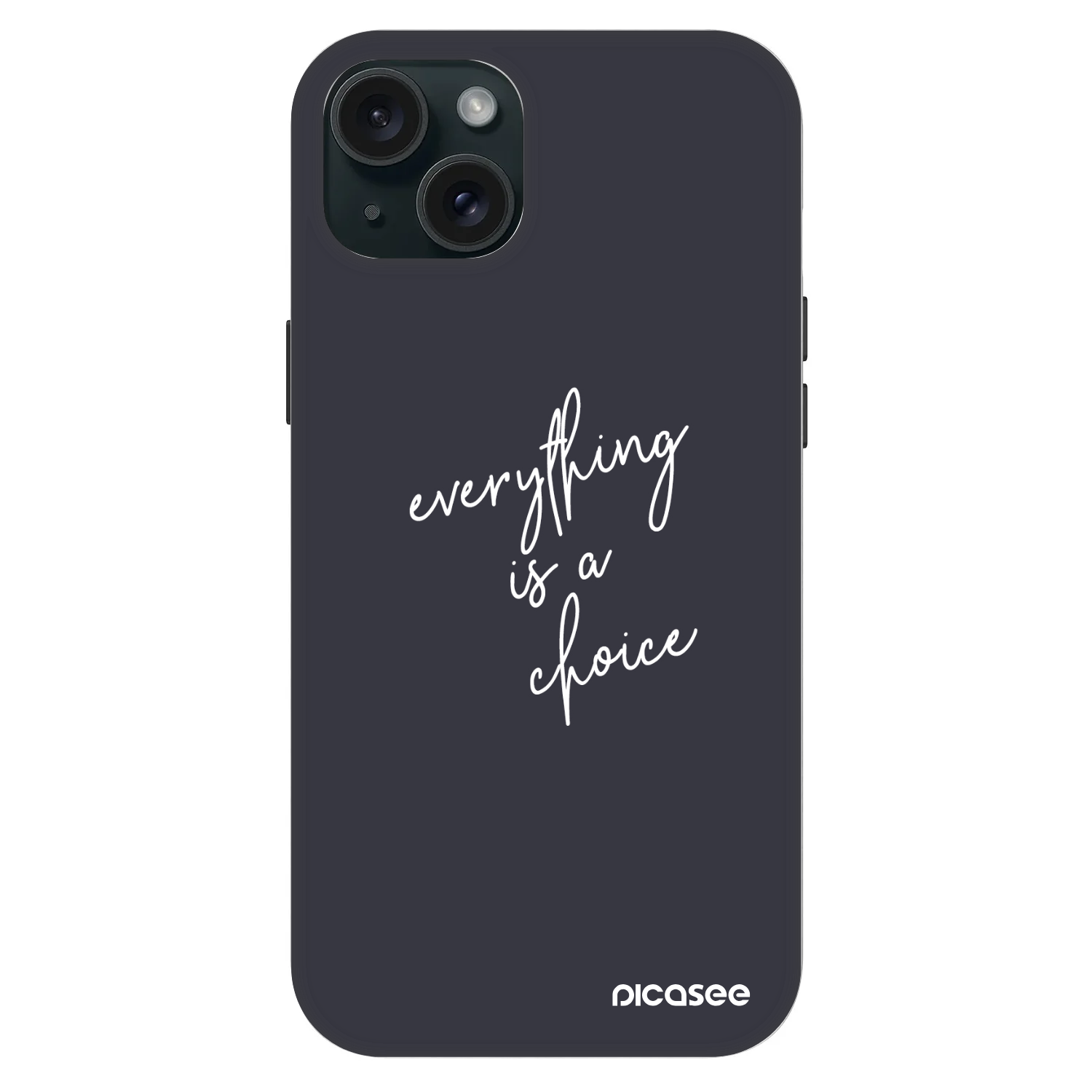 Picasee Fashion Case MagSafe für Apple iPhone 15 Plus - Everything is a choice