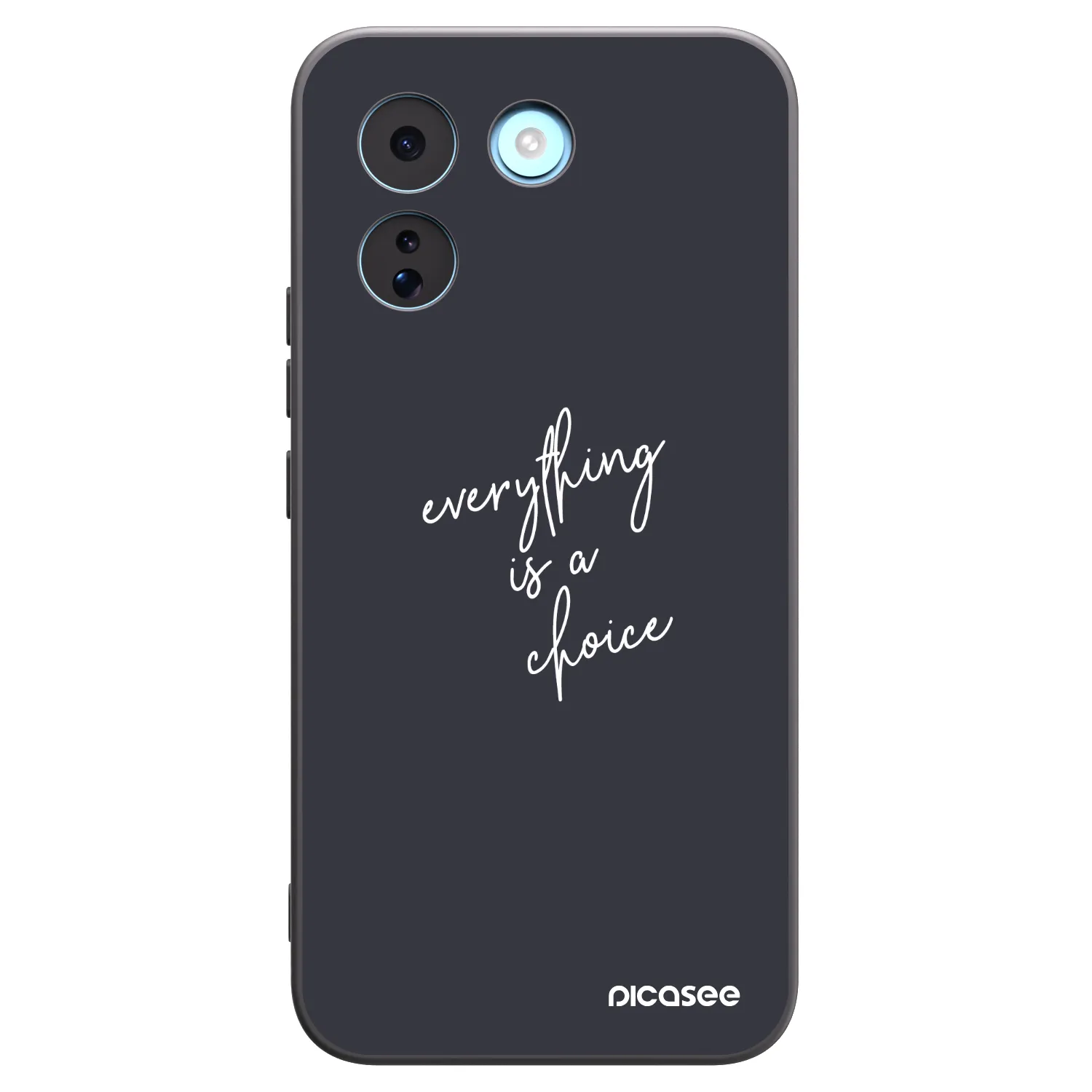 Picasee Xiaomi Redmi Note 17 Pro MAX 5G Hülle - Schwarzes Silikon - Everything is a choice