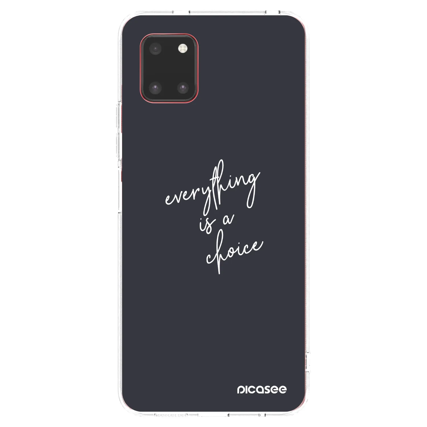 Picasee Samsung Galaxy Note 10 Lite N770F Hülle - Transparentes Silikon - Everything is a choice