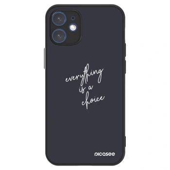 Picasee ULTIMATE CASE MagSafe für Apple iPhone 12 mini - Everything is a choice