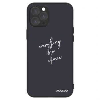 Picasee ULTIMATE CASE MagSafe für Apple iPhone 12 Pro Max - Everything is a choice