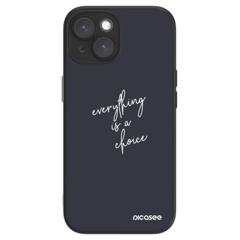Picasee ULTIMATE CASE MagSafe für Apple iPhone 15 - Everything is a choice