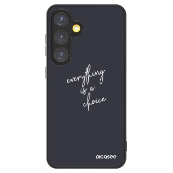 Picasee ULTIMATE CASE für Samsung Galaxy S24 S921B 5G - Everything is a choice