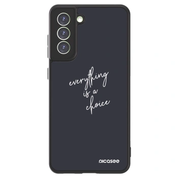 Picasee ULTIMATE CASE PowerShare für Samsung Galaxy S21 FE 5G - Everything is a choice