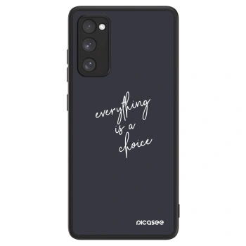 Picasee ULTIMATE CASE PowerShare für Samsung Galaxy S20 FE - Everything is a choice