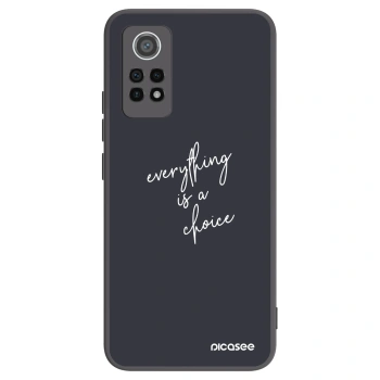 Picasee Xiaomi Redmi Note 12 Pro 4G Hülle - Schwarzes Silikon - Everything is a choice