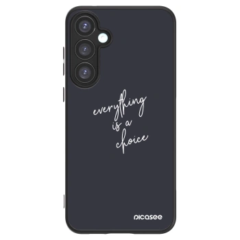 Picasee ULTIMATE CASE für Samsung Galaxy A55 5G A556B - Everything is a choice