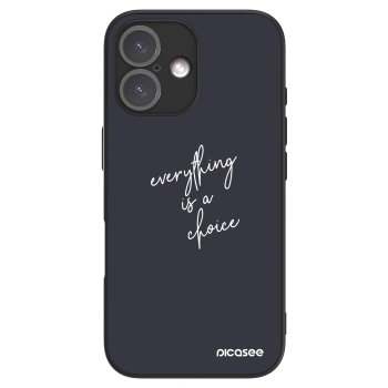 Picasee ULTIMATE CASE MagSafe für Apple iPhone 16 - Everything is a choice