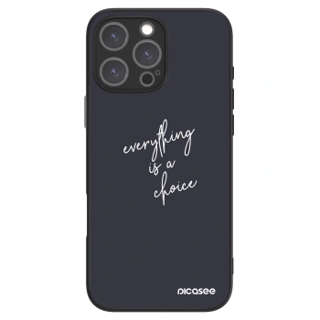 Picasee ULTIMATE CASE MagSafe für Apple iPhone 16 Pro Max - Everything is a choice