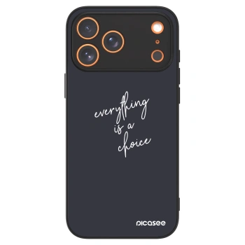 Picasee ULTIMATE CASE MagSafe für Apple iPhone 17 Pro Max - Everything is a choice