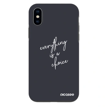 Hülle für Apple iPhone X/XS - Everything is a choice