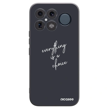 Picasee Xiaomi Poco F8 Ultra Hülle - Schwarzes Silikon - Everything is a choice