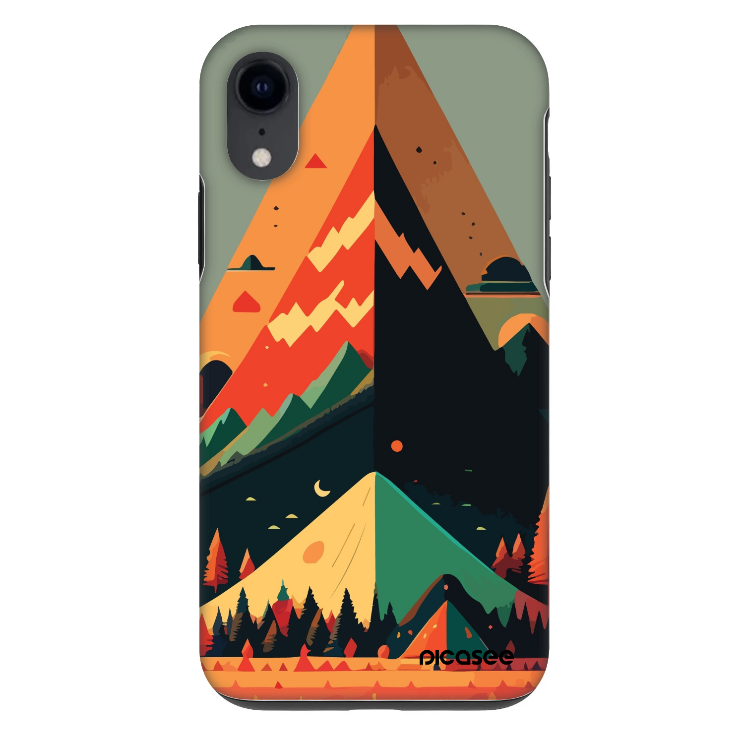 Picasee Fashion Case für Apple iPhone XR - Oregon