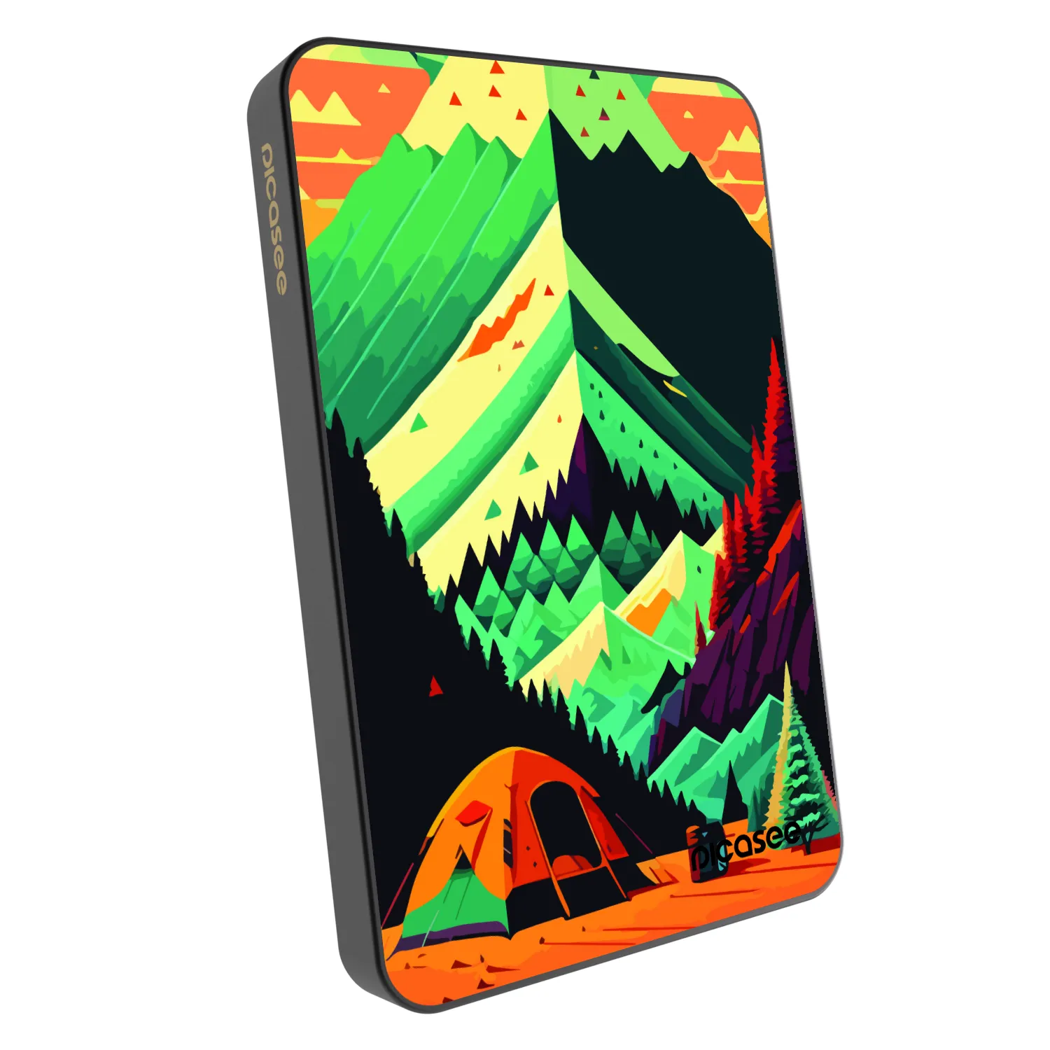 Picasee Powerbank mit MagSafe 5 000 mAh Grau - Whistler