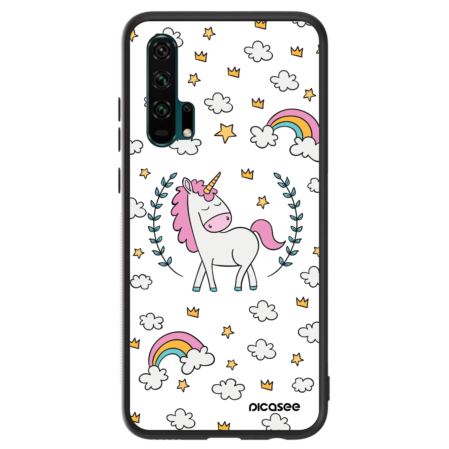 Picasee ULTIMATE CASE für Honor 20 Pro - Einhorn Sternenhimmel