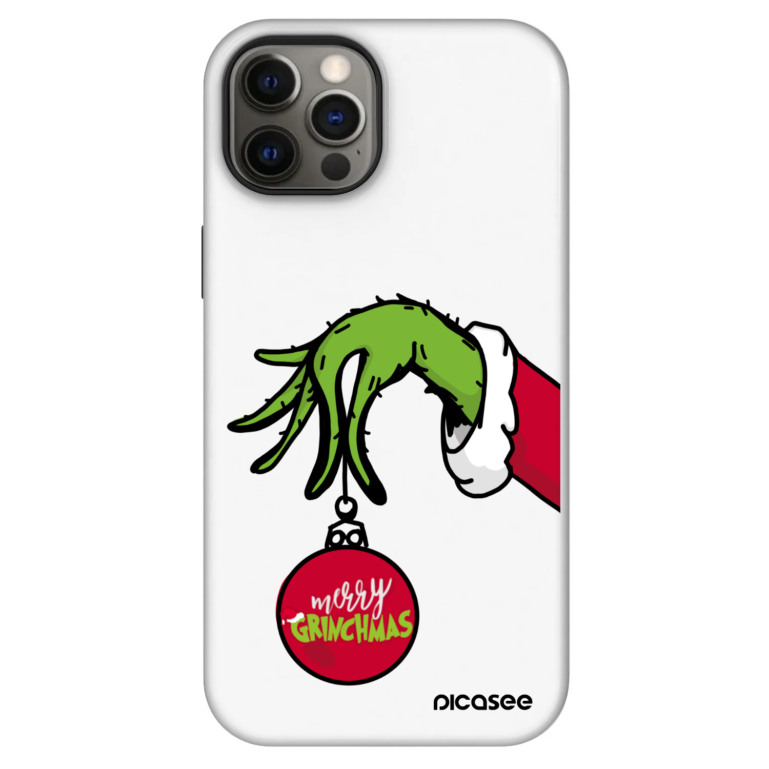 Picasee Fashion Case MagSafe für Apple iPhone 12 Pro - Grinch