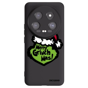 Picasee Xiaomi 14 Ultra Hülle - Schwarzes Silikon - Grinch 2