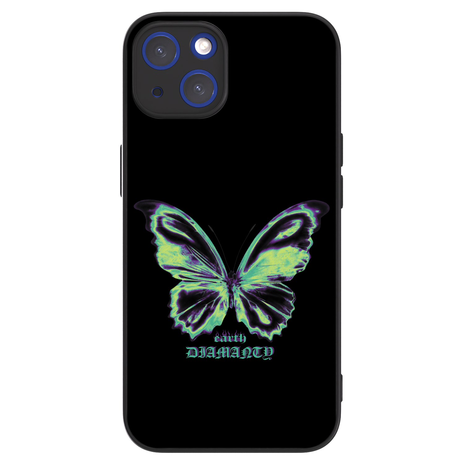 Picasee ULTIMATE CASE MagSafe für Apple iPhone 14 - Diamanty Blue