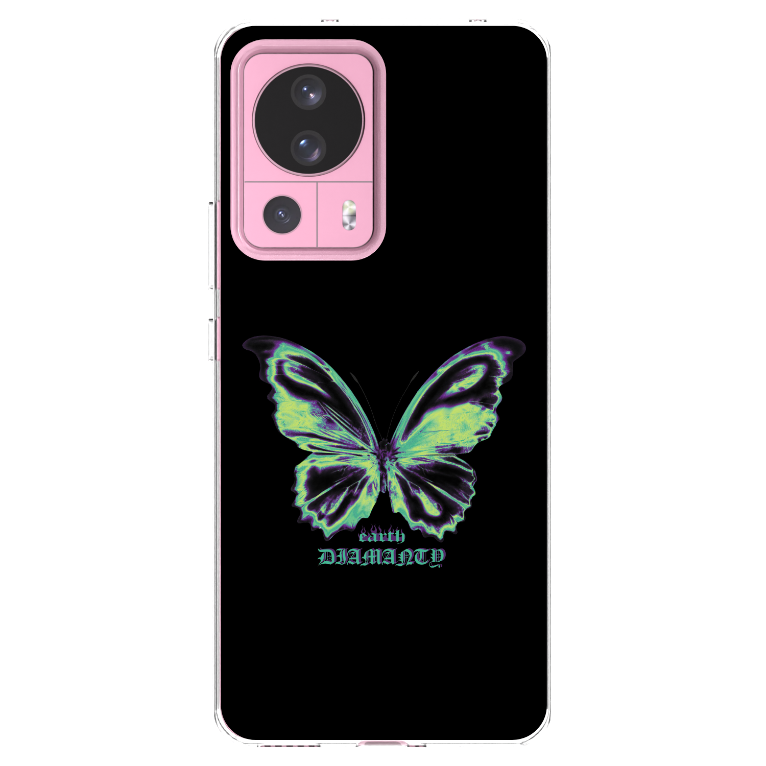 Picasee Xiaomi 13 Lite Hülle - Transparentes Silikon - Diamanty Blue
