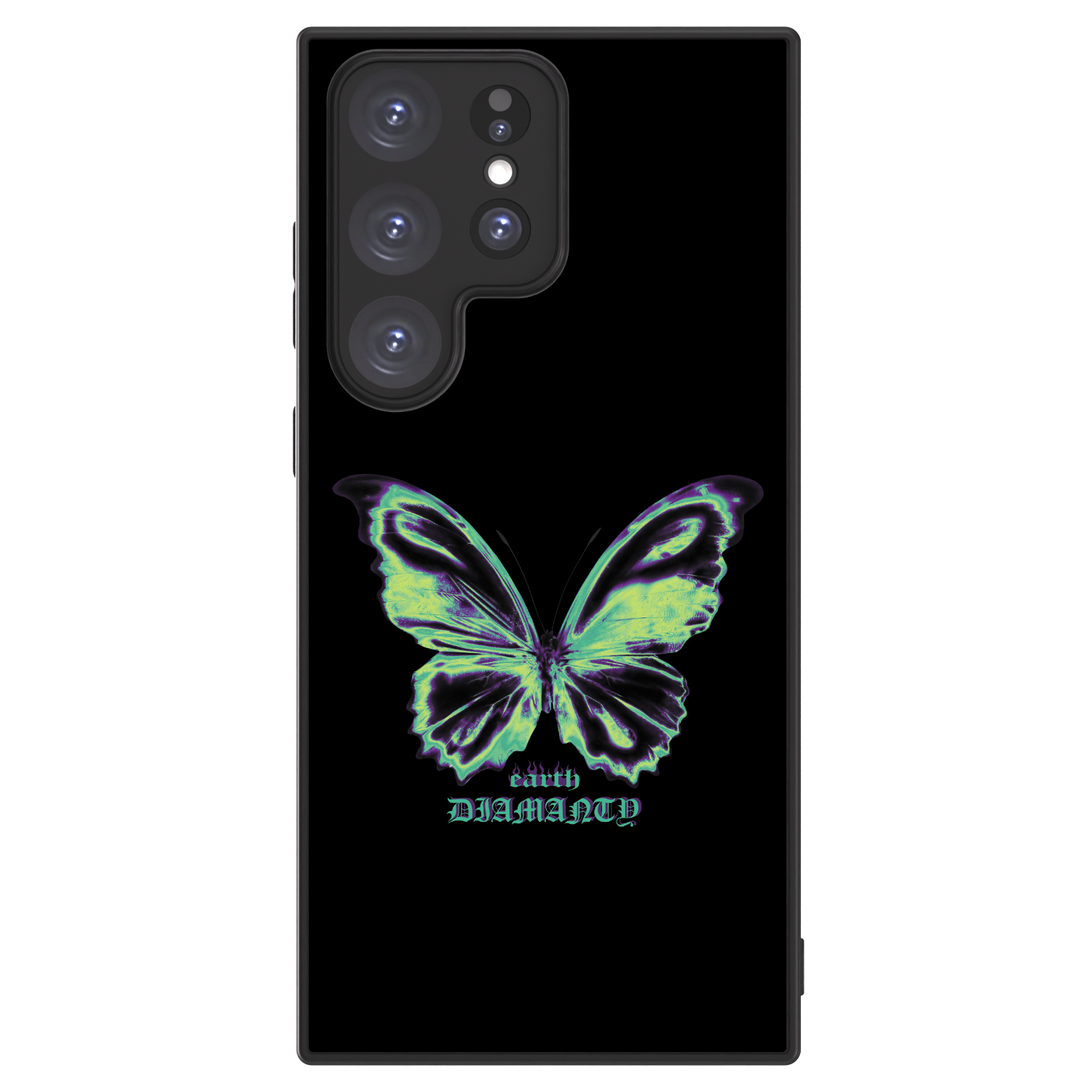 Picasee ULTIMATE CASE PowerShare für Samsung Galaxy S23 Ultra 5G - Diamanty Blue