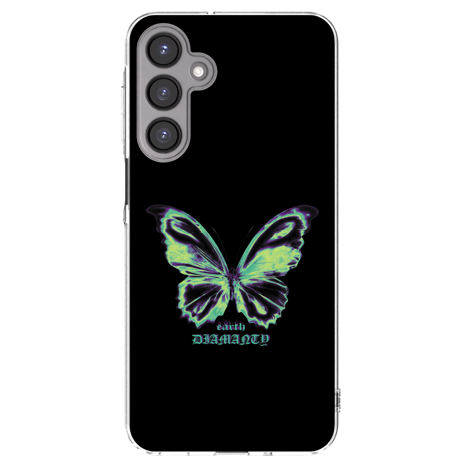 Picasee Samsung Galaxy A16 5G Hülle - Transparentes Silikon - Diamanty Blue