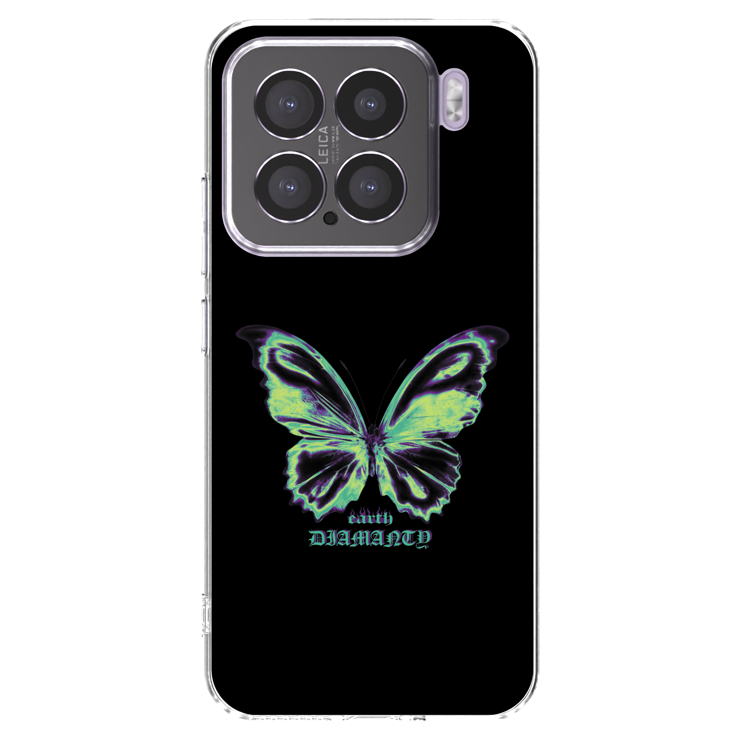 Picasee Xiaomi 15 Hülle - Transparentes Silikon - Diamanty Blue