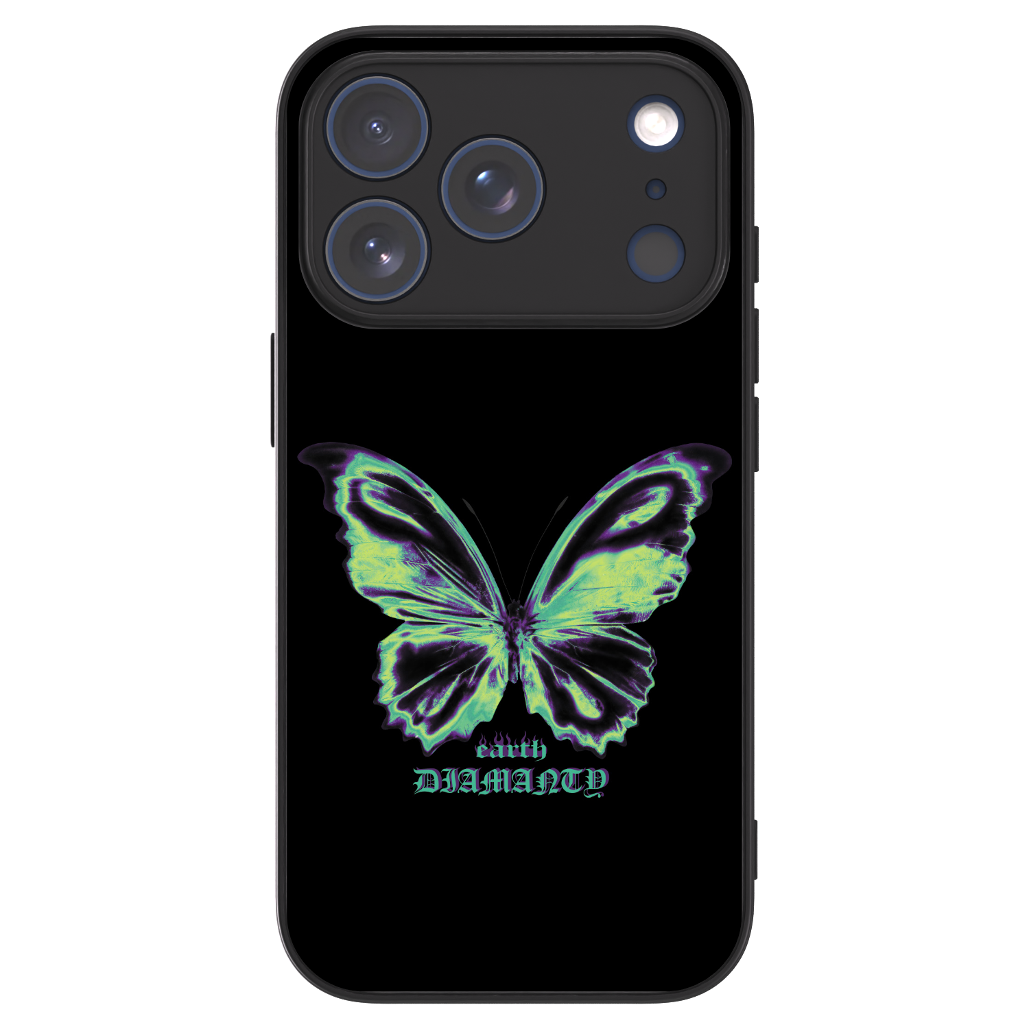 Picasee ULTIMATE CASE MagSafe für Apple iPhone 17 Pro - Diamanty Blue