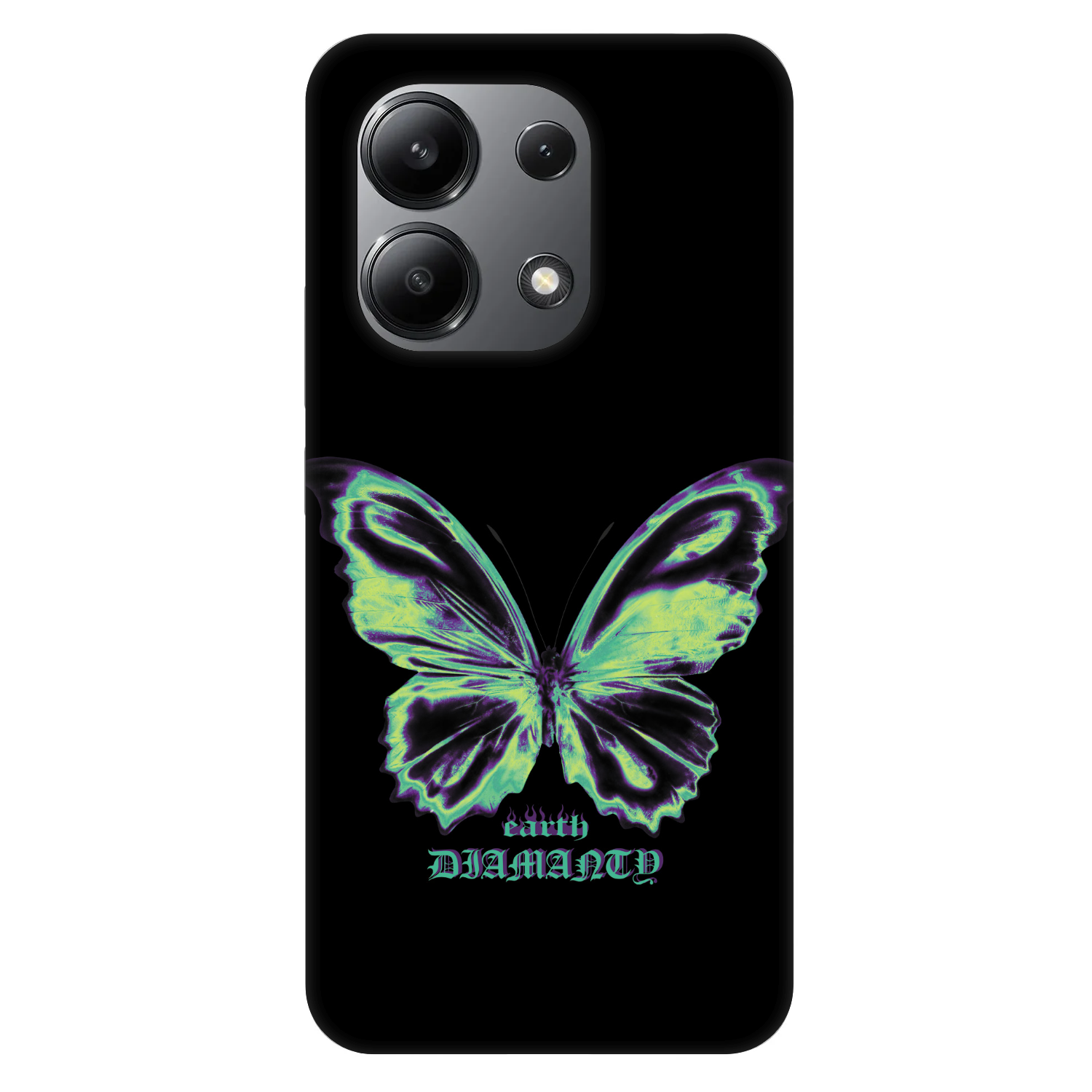 Picasee Fashion Case für Xiaomi Redmi Note 13 4G - Diamanty Blue