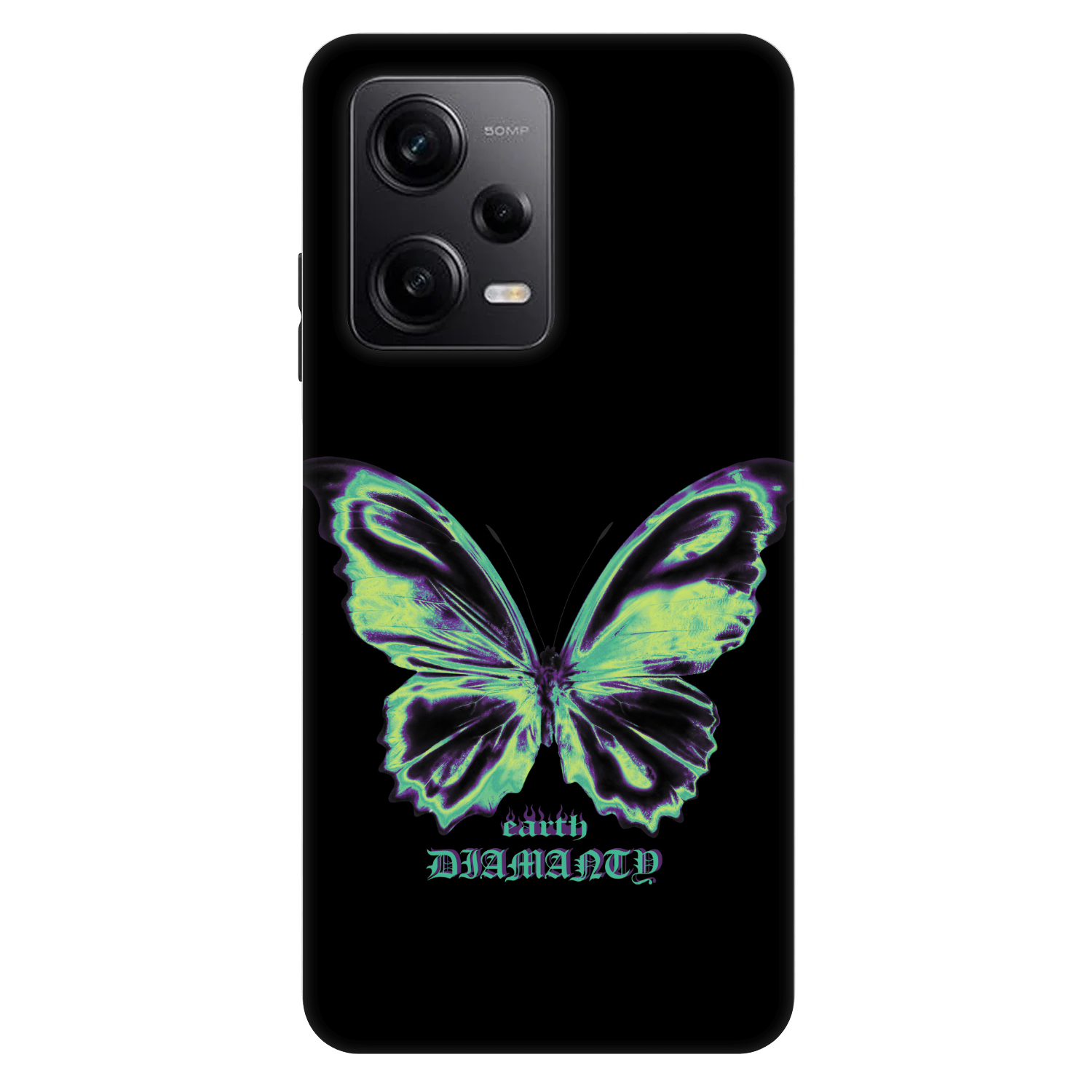 Picasee Fashion Case für Xiaomi Redmi Note 12 Pro+ 5G - Diamanty Blue