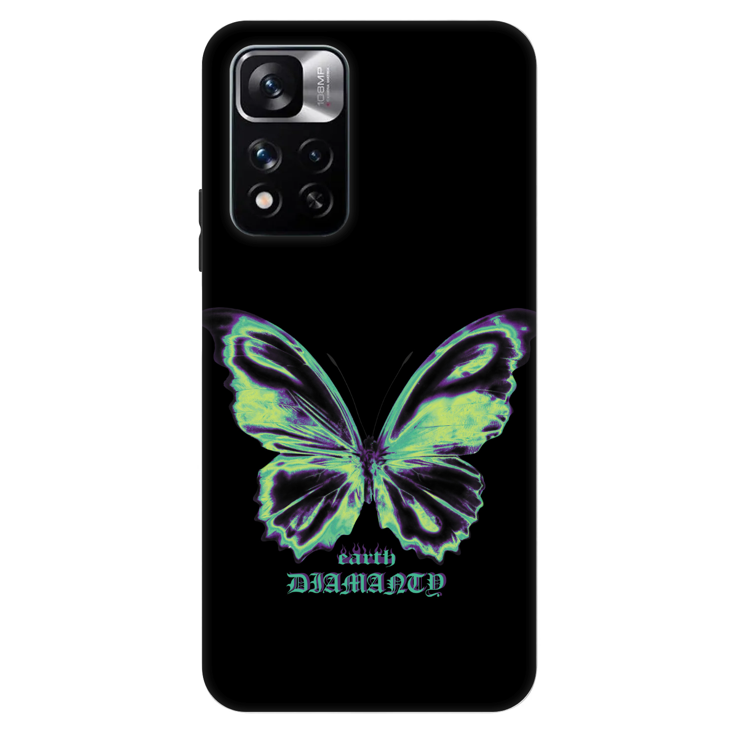Picasee Fashion Case für Xiaomi Redmi Note 11 Pro 5G - Diamanty Blue