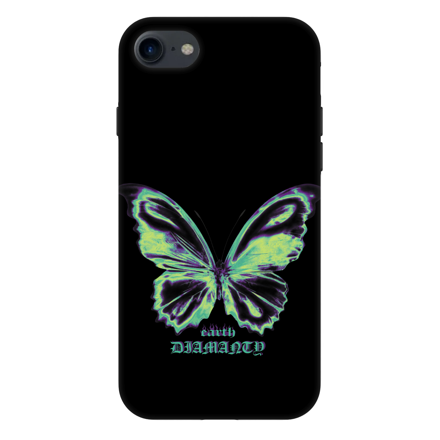 Picasee Fashion Case für Apple iPhone SE 2022 - Diamanty Blue