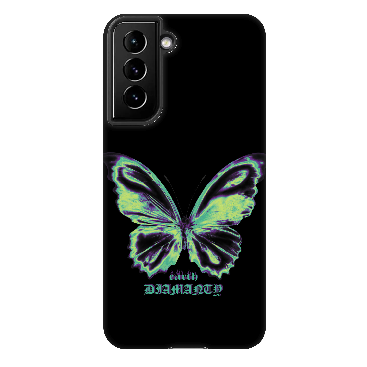 Picasee Fashion Case für Samsung Galaxy S22 5G - Diamanty Blue