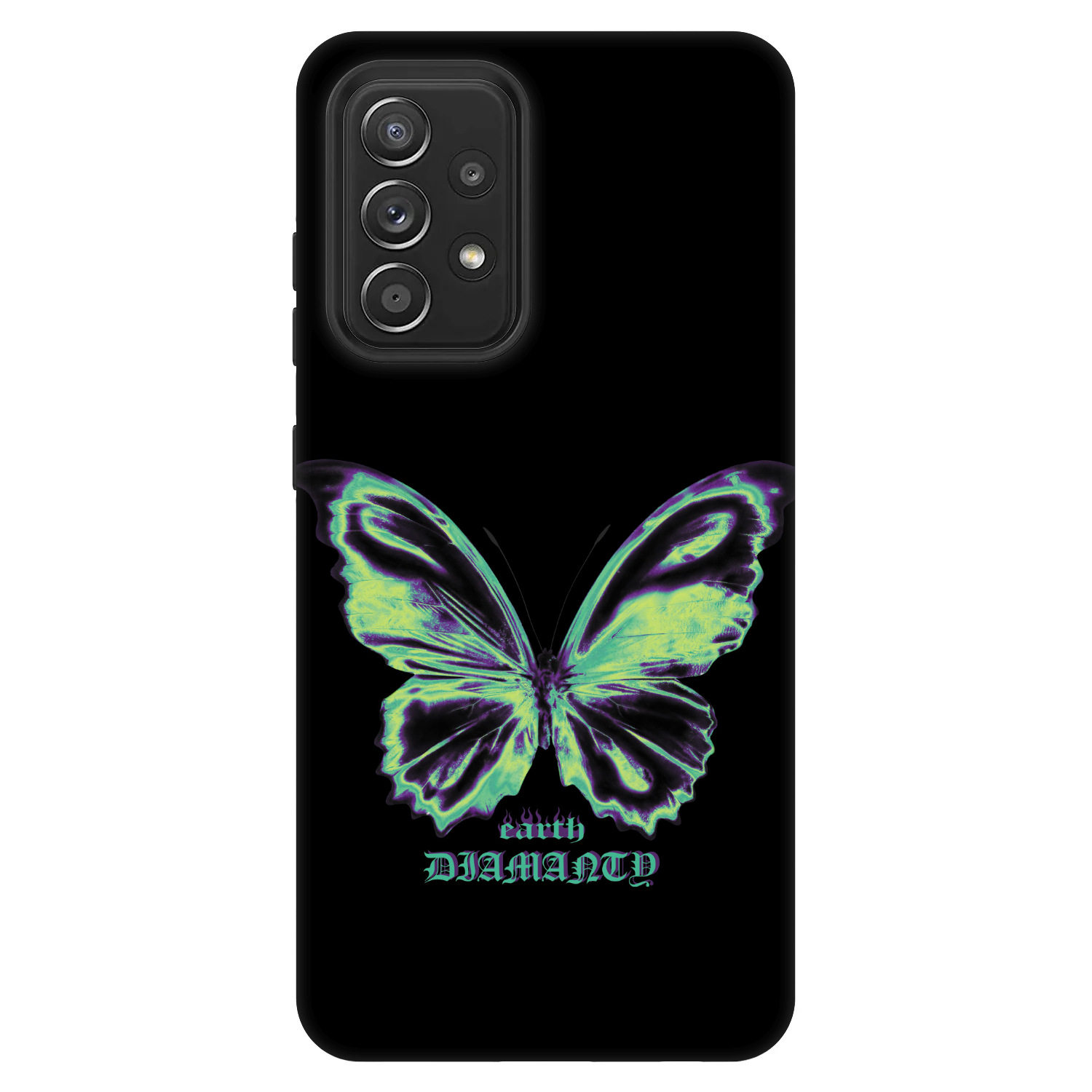 Picasee Fashion Case für Samsung Galaxy A52s 5G A528B - Diamanty Blue