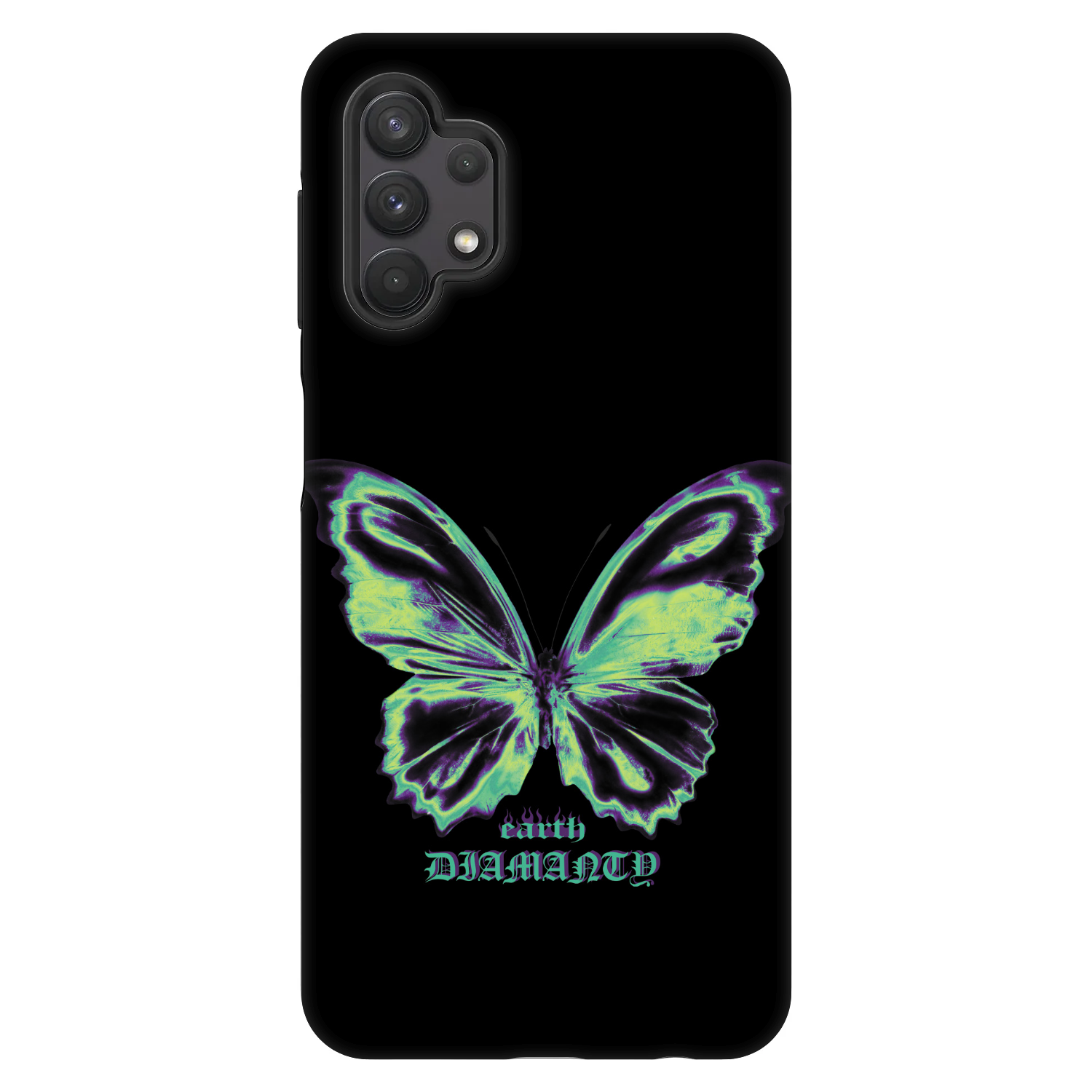 Picasee Fashion Case für Samsung Galaxy A32 5G A326B - Diamanty Blue