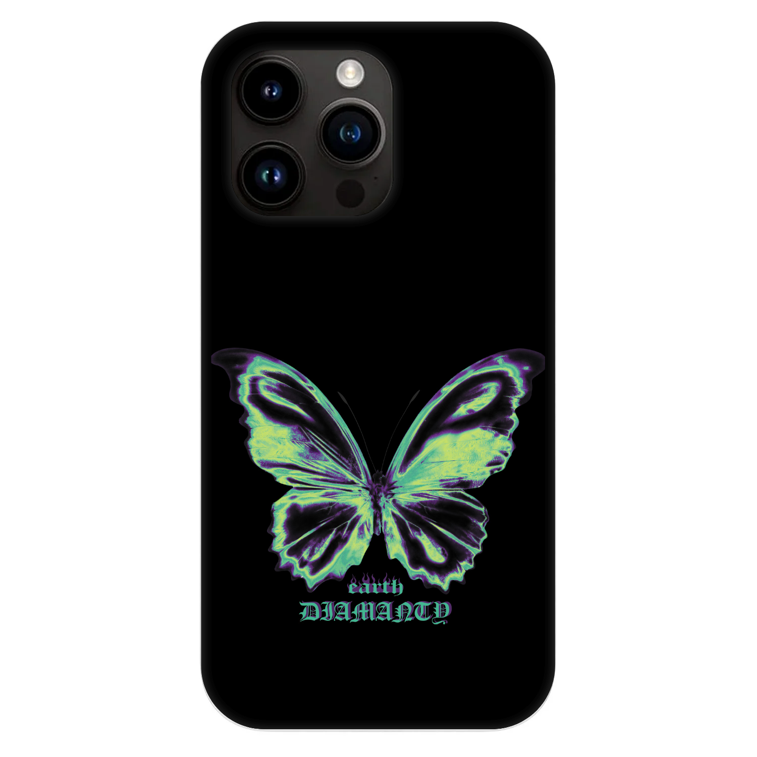 Picasee Fashion Case MagSafe für Apple iPhone 13 Pro - Diamanty Blue
