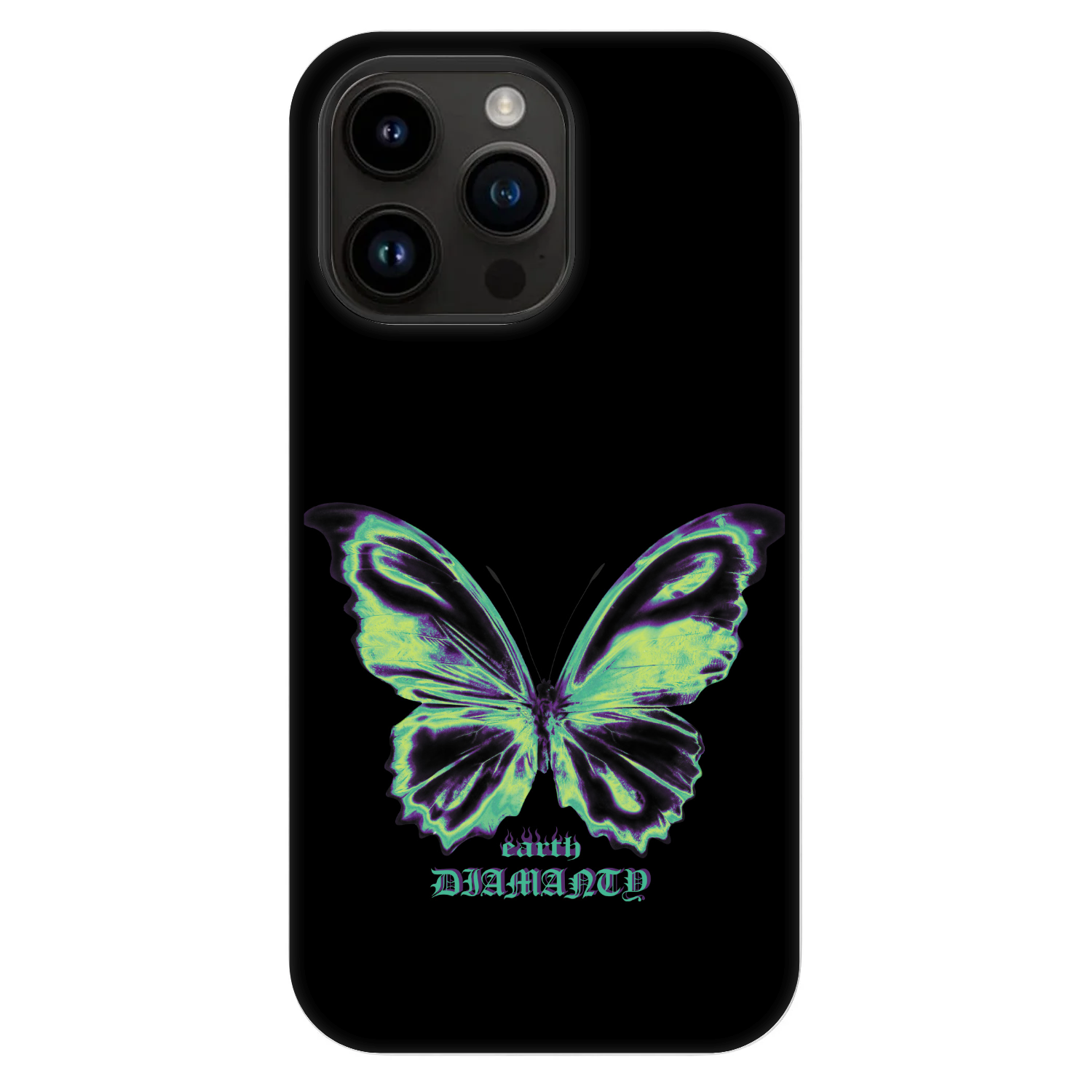 Picasee Fashion Case MagSafe für Apple iPhone 14 Pro Max - Diamanty Blue