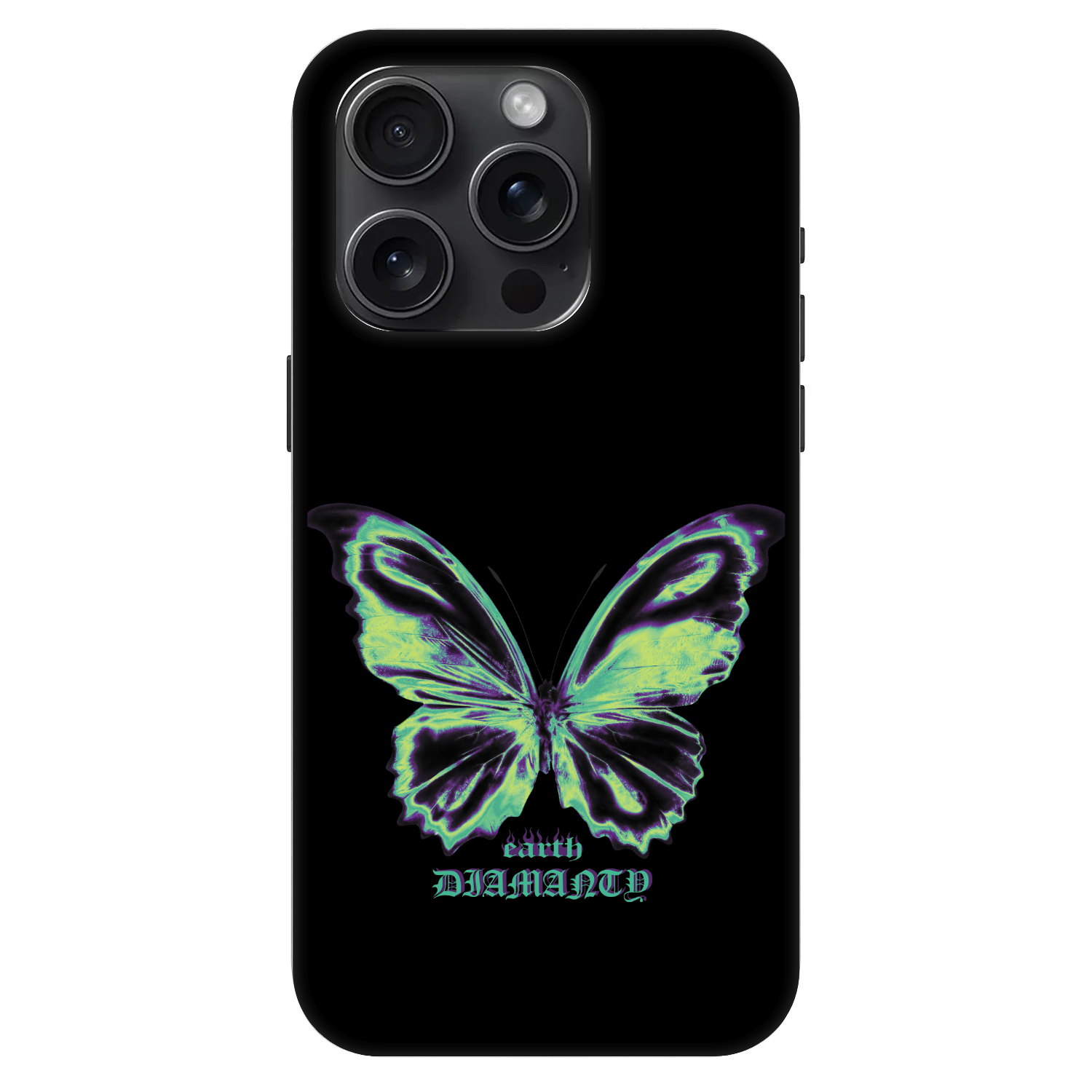 Picasee Fashion Case MagSafe für Apple iPhone 15 Pro - Diamanty Blue