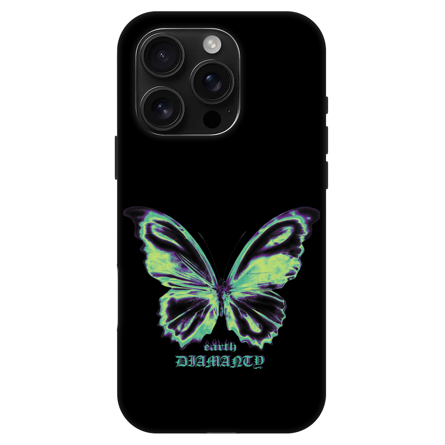 Picasee Fashion Case MagSafe für Apple iPhone 16 Pro - Diamanty Blue