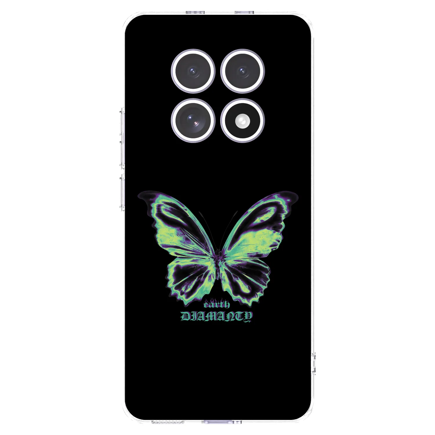 Picasee Xiaomi Redmi Note 15 Hülle - Transparentes Silikon - Diamanty Blue