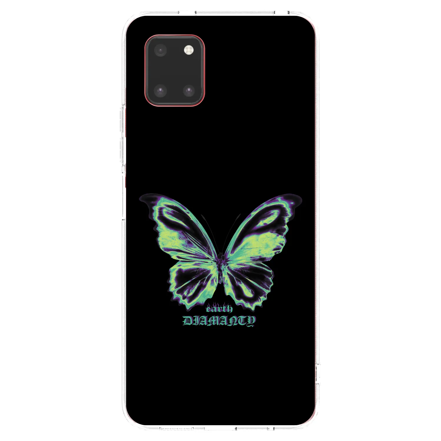 Picasee Samsung Galaxy Note 10 Lite N770F Hülle - Transparentes Silikon - Diamanty Blue